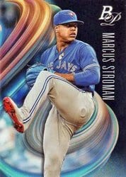 2018 Bowman Platinum Base Set Marcus Stroman #89 card