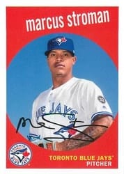 2018 Topps Archives Base Set Marcus Stroman #38 card