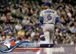 2018 Topps Base Set Marcus Stroman #392 card