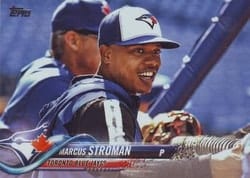 2018 Topps Base Set Marcus Stroman #392 card