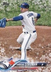 2018 Topps Holiday Base Set Marcus Stroman #HMW88 card