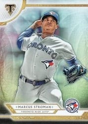 2018 Topps Triple Threads Base Set Marcus Stroman #47 card