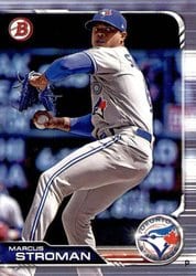 2019 Bowman Base Set Marcus Stroman #40 card