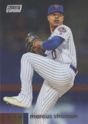 2020 Stadium Club Chrome Base Set Marcus Stroman #196 card