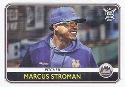 2020 Topps Big League Base Set Marcus Stroman #53 card