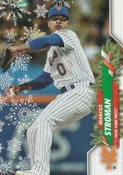 2020 Topps Holiday Base Set Marcus Stroman #HW134 card