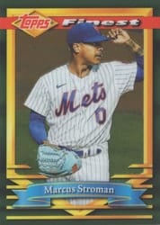2021 Finest Flashbacks Base Set Marcus Stroman #54 card