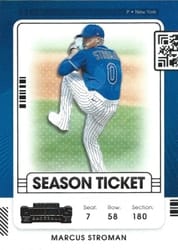 2021 Panini Contenders Base Set Marcus Stroman #41 card