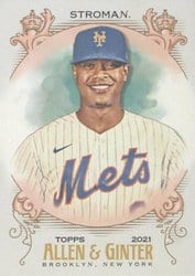 2021 Topps Allen & Ginter Base Set Marcus Stroman #194 card