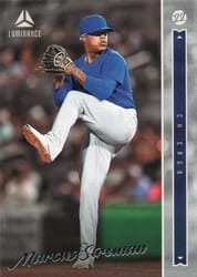 2022 Panini Chronicles Luminance Marcus Stroman #18 card
