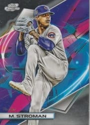 2022 Topps Cosmic Chrome Base Set Marcus Stroman #56 card