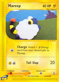 Aquapolis Mareep #93 card