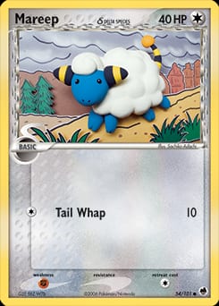 Dragon Frontiers Mareep δ #54 card