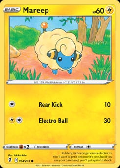 Evolving Skies Mareep #54 card
