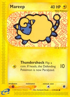 Expedition Base Set Mareep #119 card