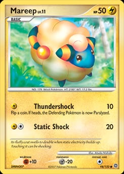 Secret Wonders Mareep #94 card
