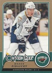 2008-09 O-Pee-Chee Base Set Marek Zidlicky #141 card
