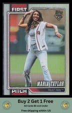 2026 Topps First Pitch Maria Taylor #FP-11 card