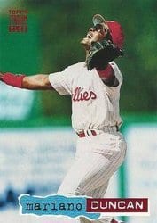 1994 Stadium Club Base Set Mariano Duncan #54 card