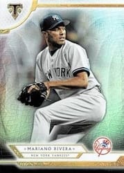 2018 Topps Triple Threads Base Set Mariano Rivera #57 card