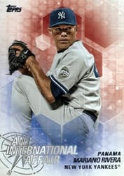 2018 Topps Update An International Affair Mariano Rivera #IA-31 card