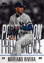 2018 Topps Update Postseason Preeminence Mariano Rivera #PO-18 card