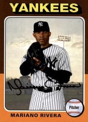 2019 Topps Archives Base Set Mariano Rivera #125 card