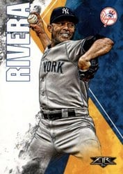 2019 Topps Fire Base Set Mariano Rivera #41 card