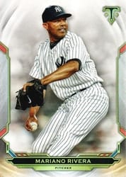 2019 Topps Triple Threads Base Set Mariano Rivera #59 card