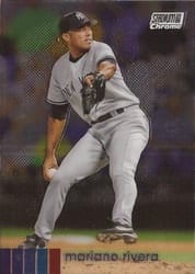 2020 Stadium Club Chrome Base Set Mariano Rivera #396 card