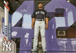 2020 Topps Base Set Mariano Rivera #161b card
