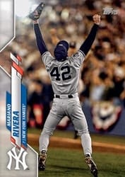2020 Topps Base Set Mariano Rivera #557b card