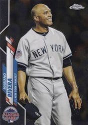 2020 Topps Chrome Update Base Set Mariano Rivera #U-72 card