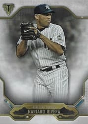 2020 Topps Triple Threads Base Set Mariano Rivera #60 card