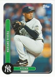2021 Topps Brooklyn Collection Base Set Mariano Rivera #28 card