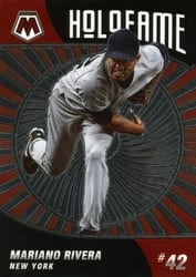 2022 Panini Mosaic Holofame Mariano Rivera #HF-7 card