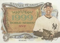 2022 Topps Allen & Ginter Banner Season Mariano Rivera #BS-36 card