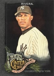2022 Topps Allen & Ginter X Base Set Mariano Rivera #22 card