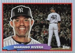 2022 Topps Archives 1988 Topps Big Foil Mariano Rivera #88BF-28 card