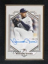 2022 Topps Definitive Collection Framed Autographs Mariano Rivera #DCFA-MR card