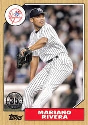 2022 Topps Update 1987 Topps Mariano Rivera #87TBU-42 card