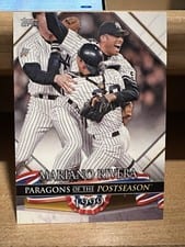 2022 Topps Update Paragons of the Postseason Autographs Mariano Rivera #PP-12 card