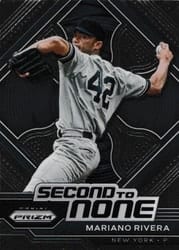 2023 Panini Prizm Second to None Mariano Rivera #SN3 card