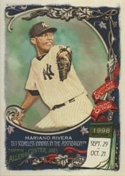 2023 Topps Allen & Ginter Spotless Spans Mariano Rivera #SS-22 card