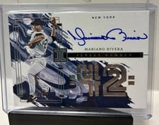 2024 Panini Impeccable Numbers Signatures Mariano Rivera #INS-MR card