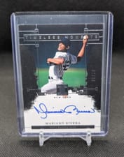 2024 Panini Impeccable Timeless Moments Signatures Mariano Rivera #TMS-MR card