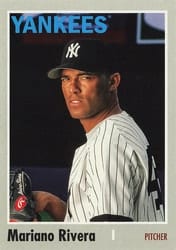 2024 Topps Archives Base Set Mariano Rivera #122 card