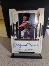 2025 Panini National Treasures Timeless Talents Signatures Mariano Rivera #22 card