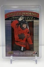 2025 Upper Deck Tim Hortons Team Canada Maple Leaf Immortals Marie-Philip Poulin #ML-4 card