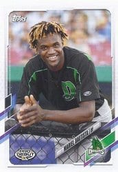 2021 Topps Pro Debut Base Set Mariel Bautista #PD-90 card